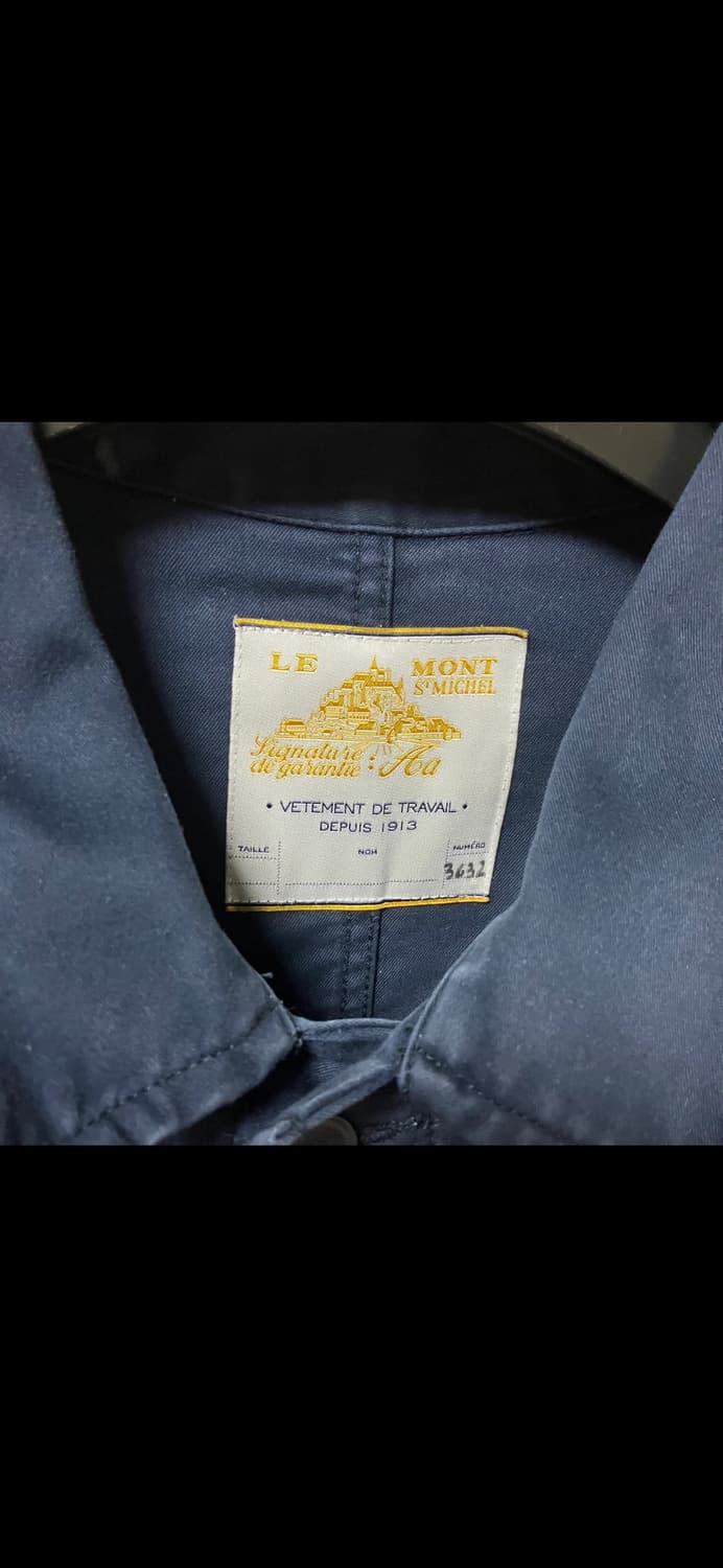 르몽생미셸 프렌치워크자켓 네이비 size 52 상품이미지4