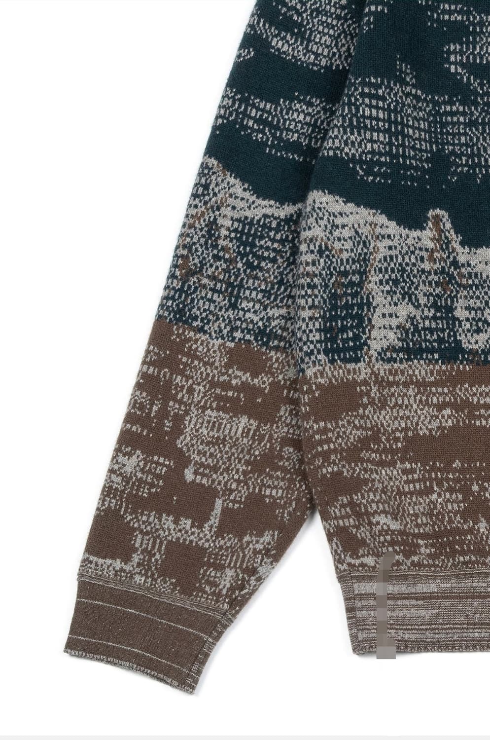 이외들 밤의 길잡이 자카드 니트 네이비 1사이즈 새제품 상품이미지8