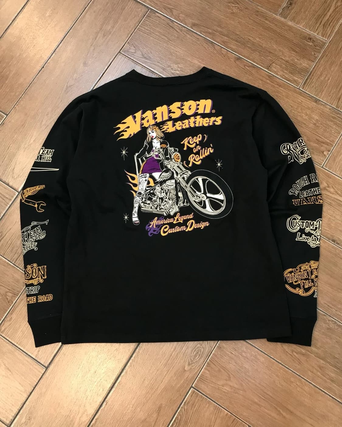 Vanson  Embroidery Long Sleeves 상품이미지6