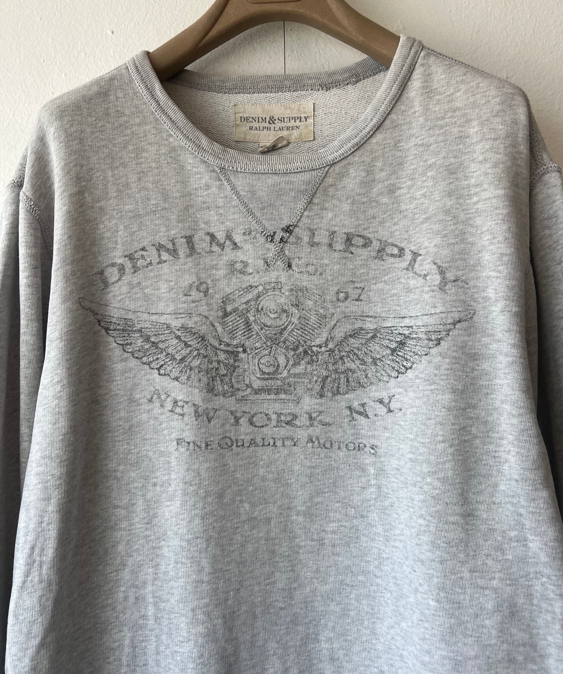 랄프로렌 데님앤서플라이 남성 그레이 맨투맨
 상품이미지2