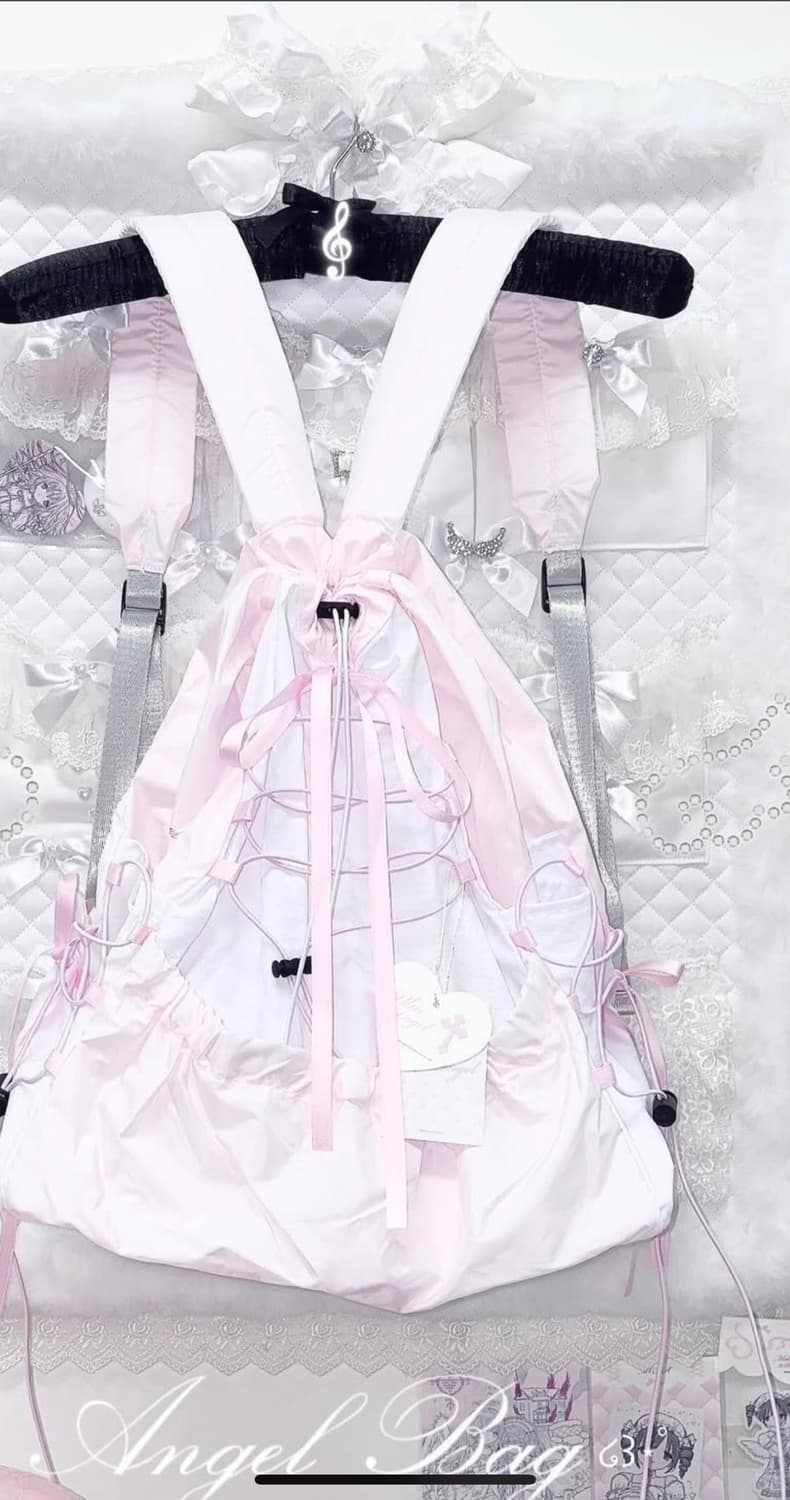 블루엔젤 엔젤백 핑크 stc빈티지 진리빈티지엣팃시 히메갸루 갸루 상품이미지1