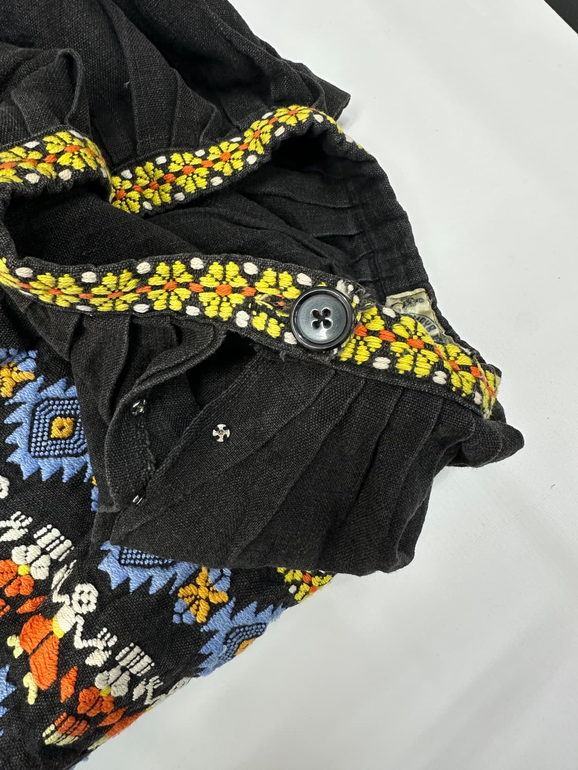 🪇하구미의 에스닉 자수 코디세트🪇 레이어드 소라색 니트 히피 레어템 상품이미지6