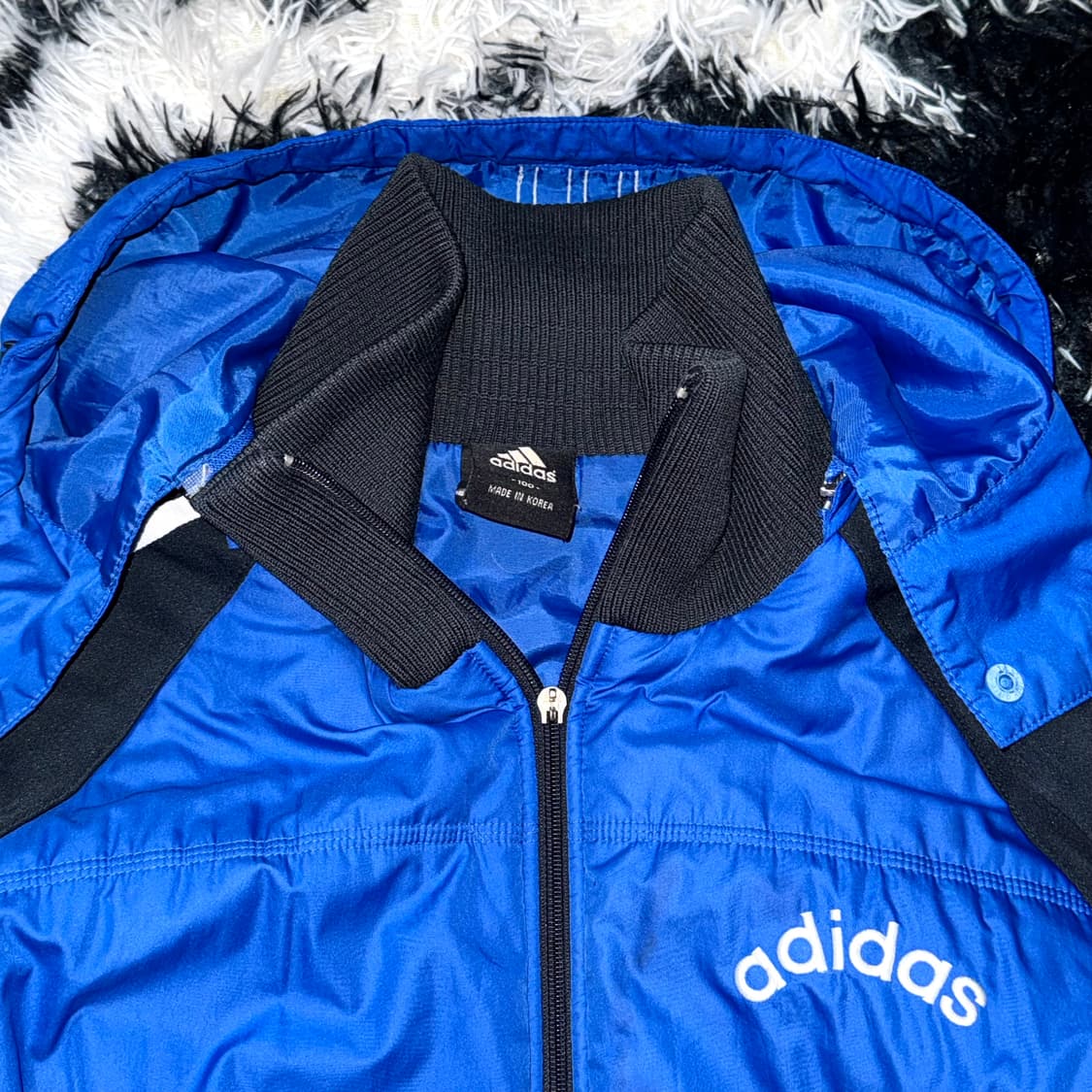 ADIDAS 90s 후드 패딩 져지 자켓 상품이미지3