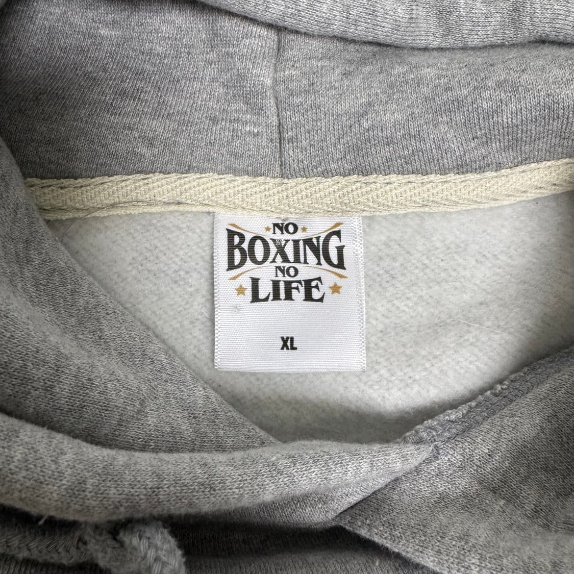 노복싱노라이프 로고 후디 XL 상품이미지3