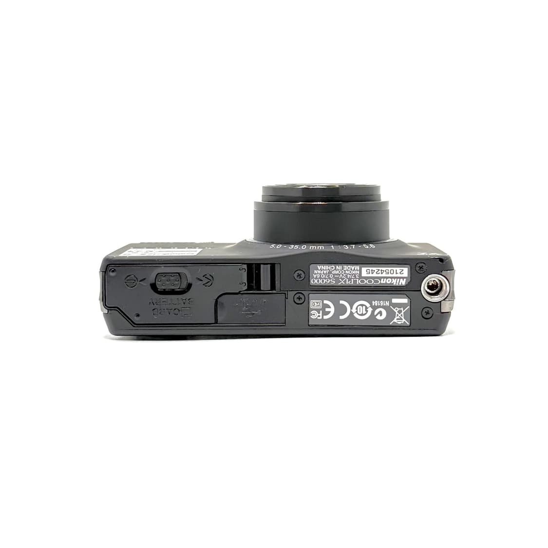 [레어&쿨톤!] 니콘 Coolpix S6000 매트블랙 디지털카메라 상품이미지5