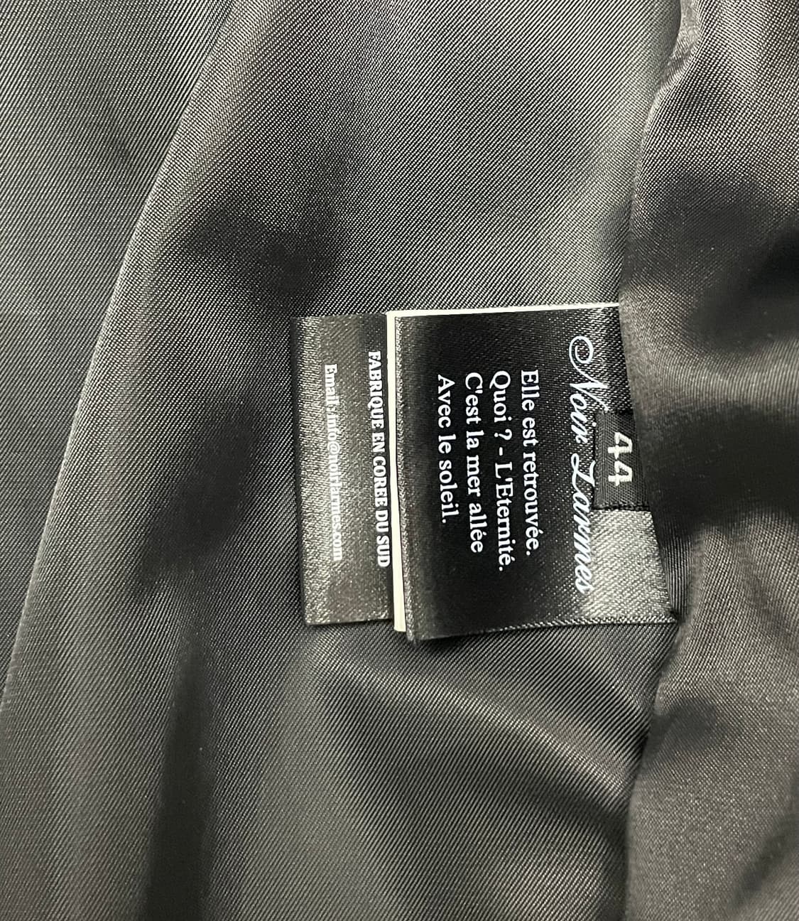 느와르 라르메스 라이더 자켓 상품이미지7