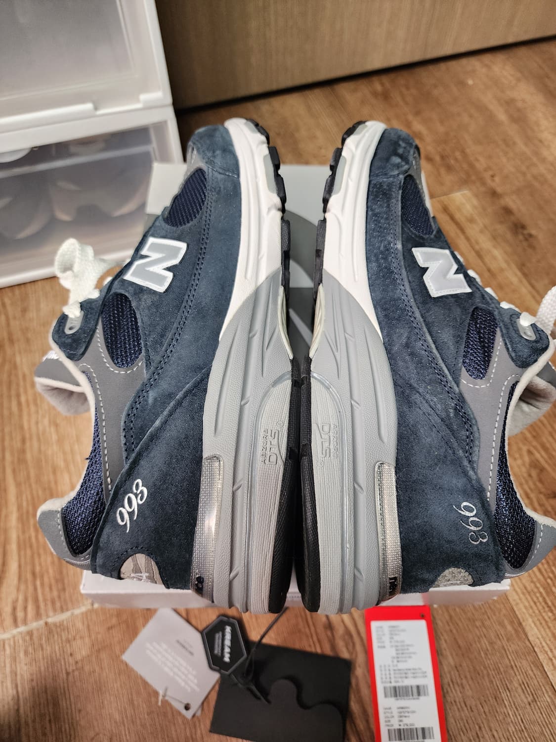 [285] 뉴발란스 993 메이드 인 USA 네이비 상품이미지4