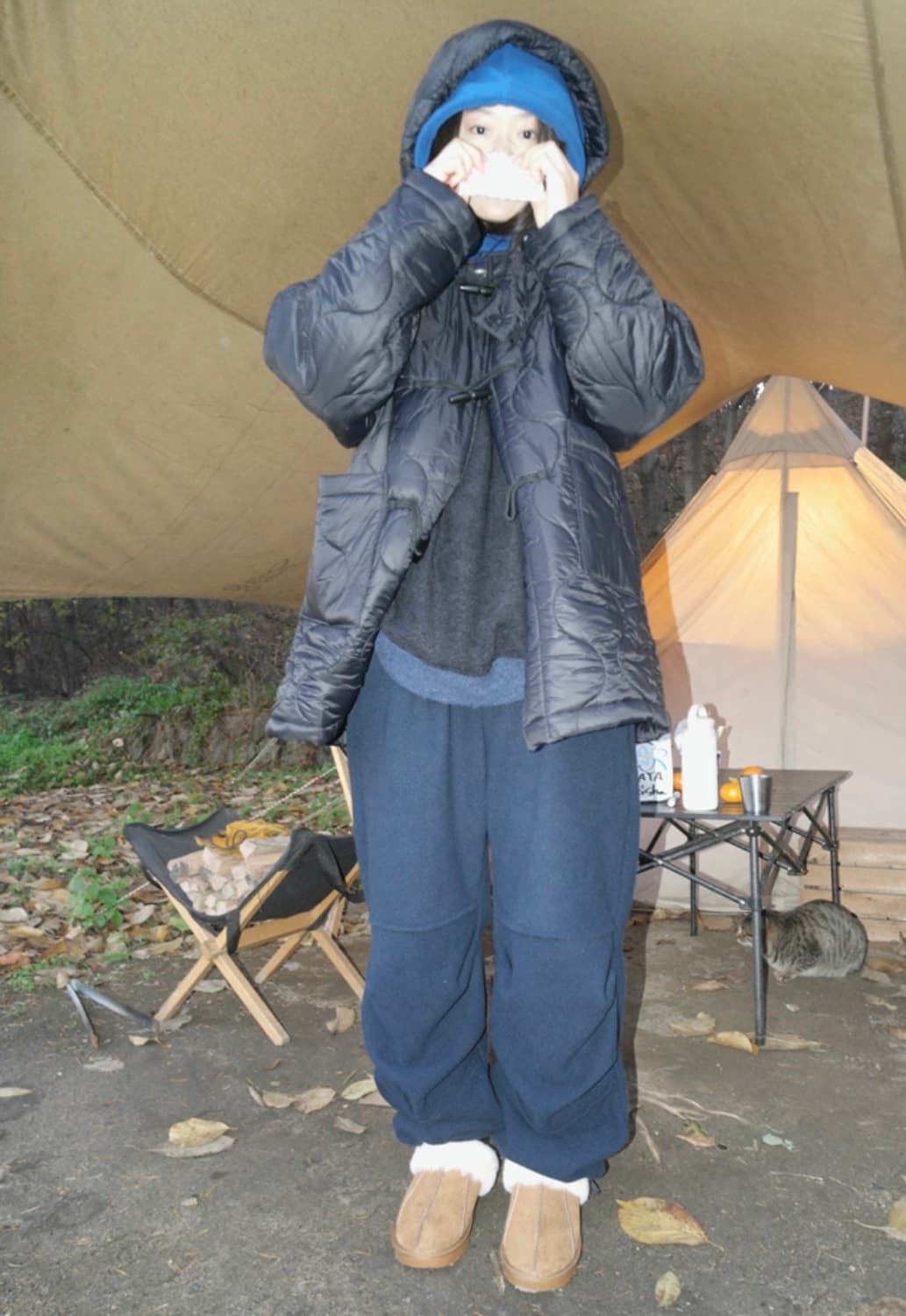 에프터먼데이 ember quilting duffle coat  상품이미지2