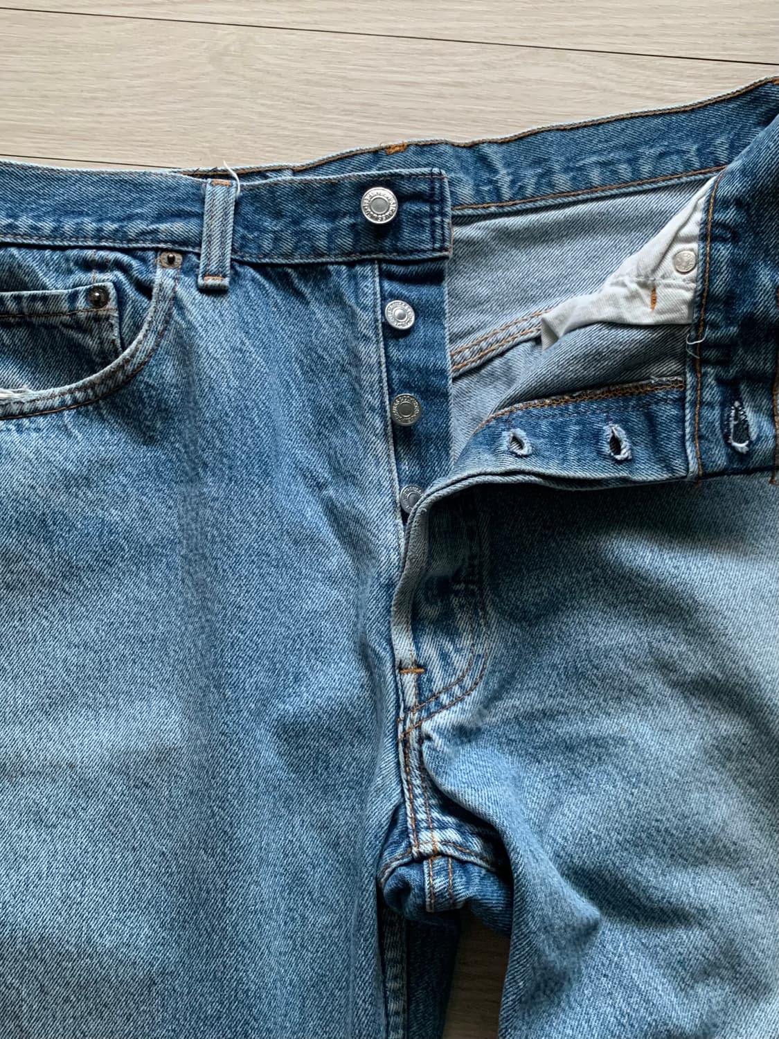 80-90s 리바이스 501 데님팬츠 36X31 상품이미지5