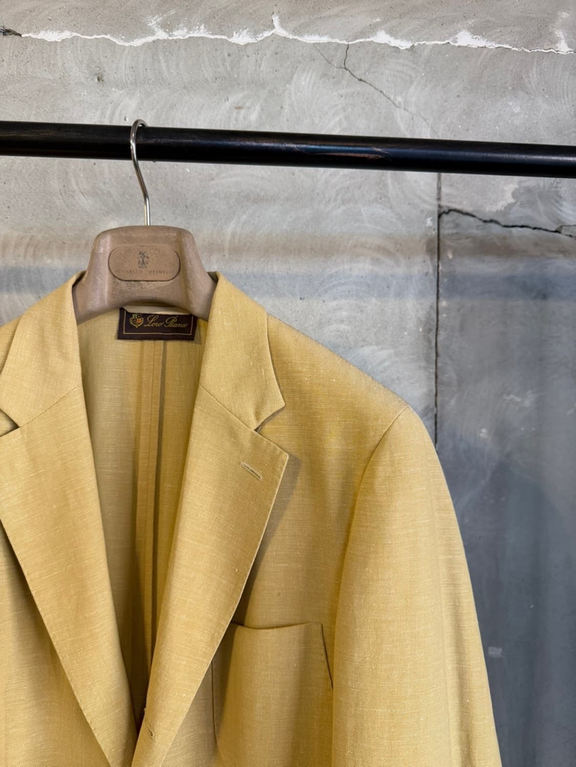 로로피아나 울 리넨 테일러드 자켓 100 상품이미지9