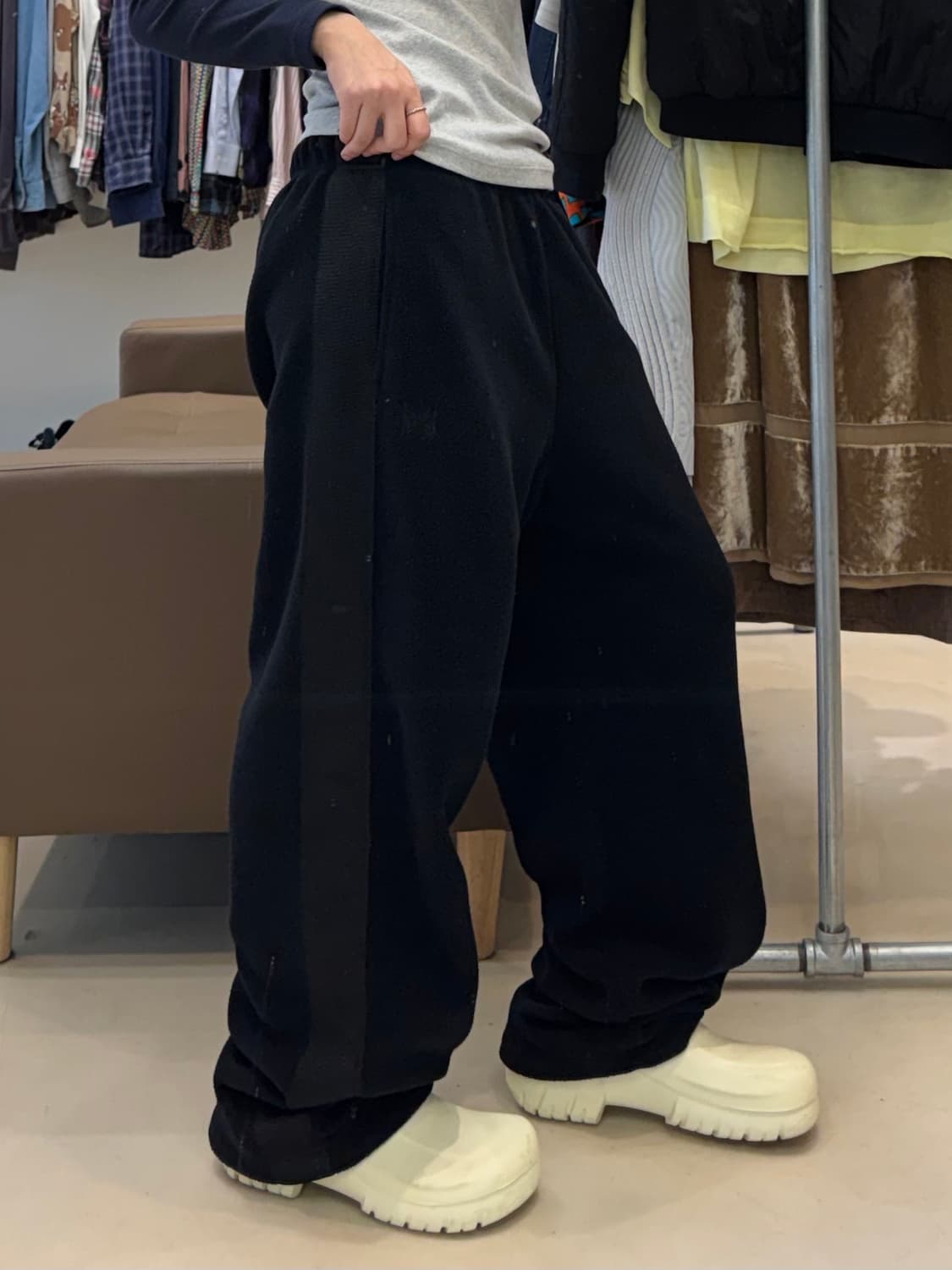 니들스x유니클로 플리스 트랙팬츠 상품이미지6