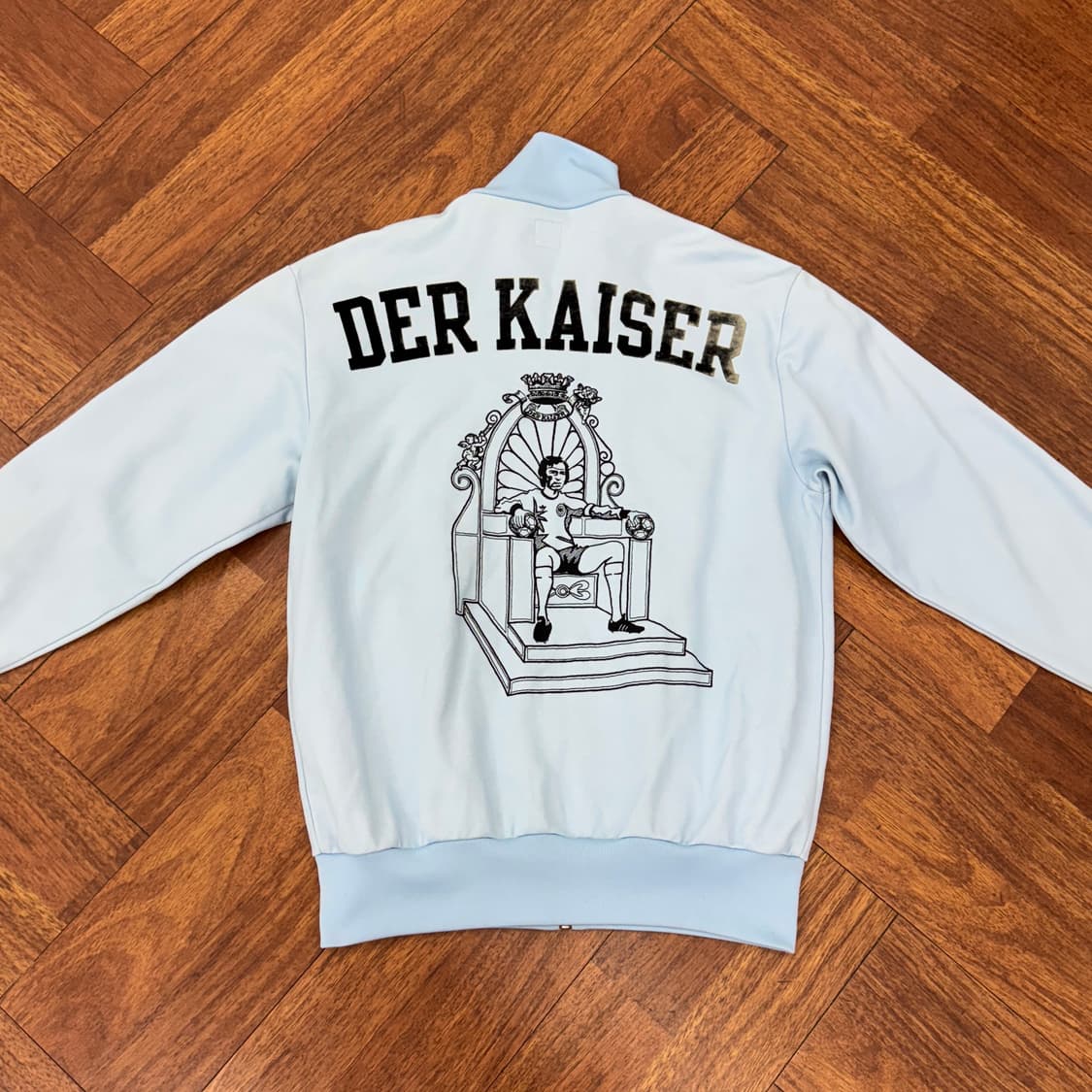 L 아디다스 베켄바우어 독일 하늘 트랙탑 져지 상품이미지2