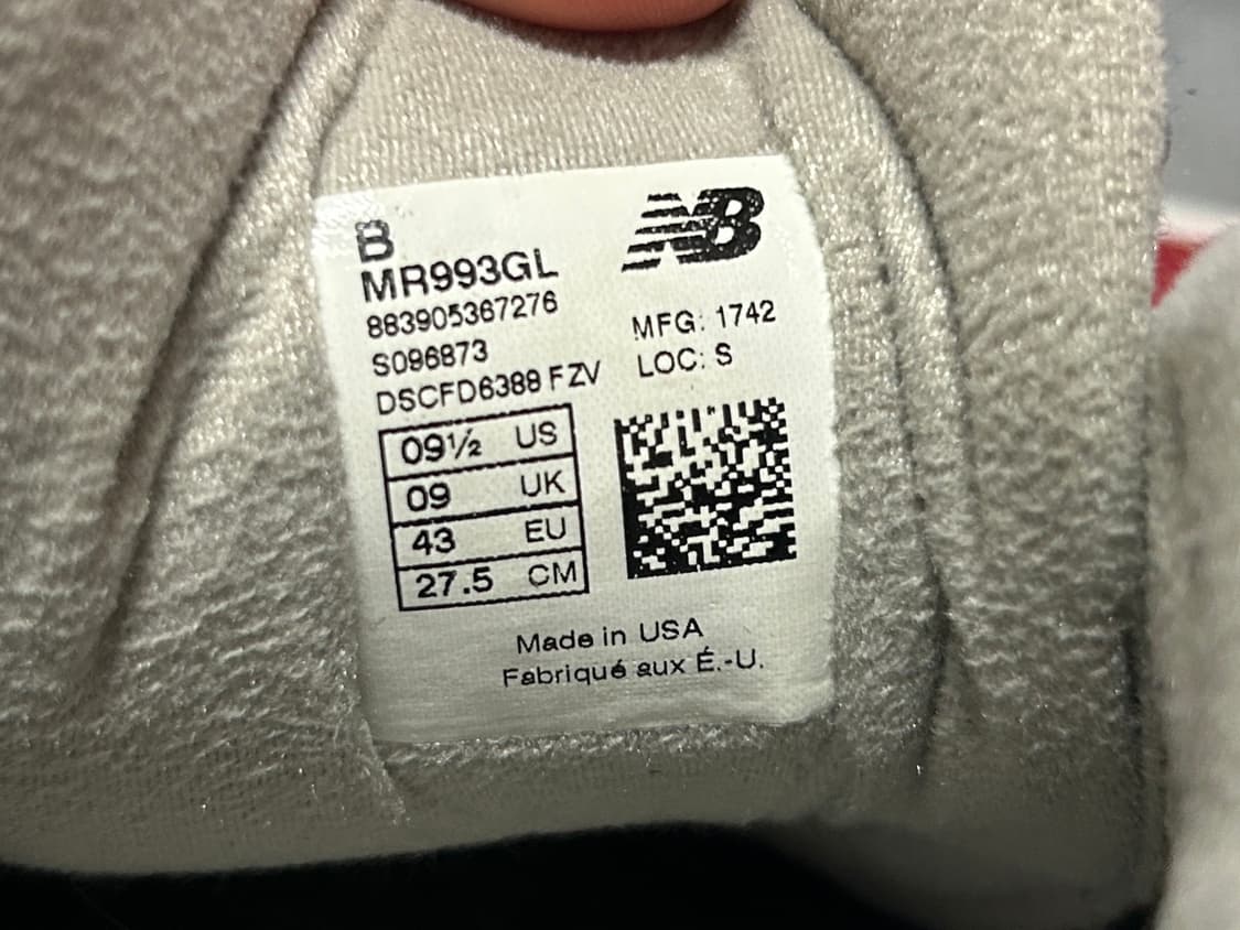 뉴발란스 993 usa 상품이미지6