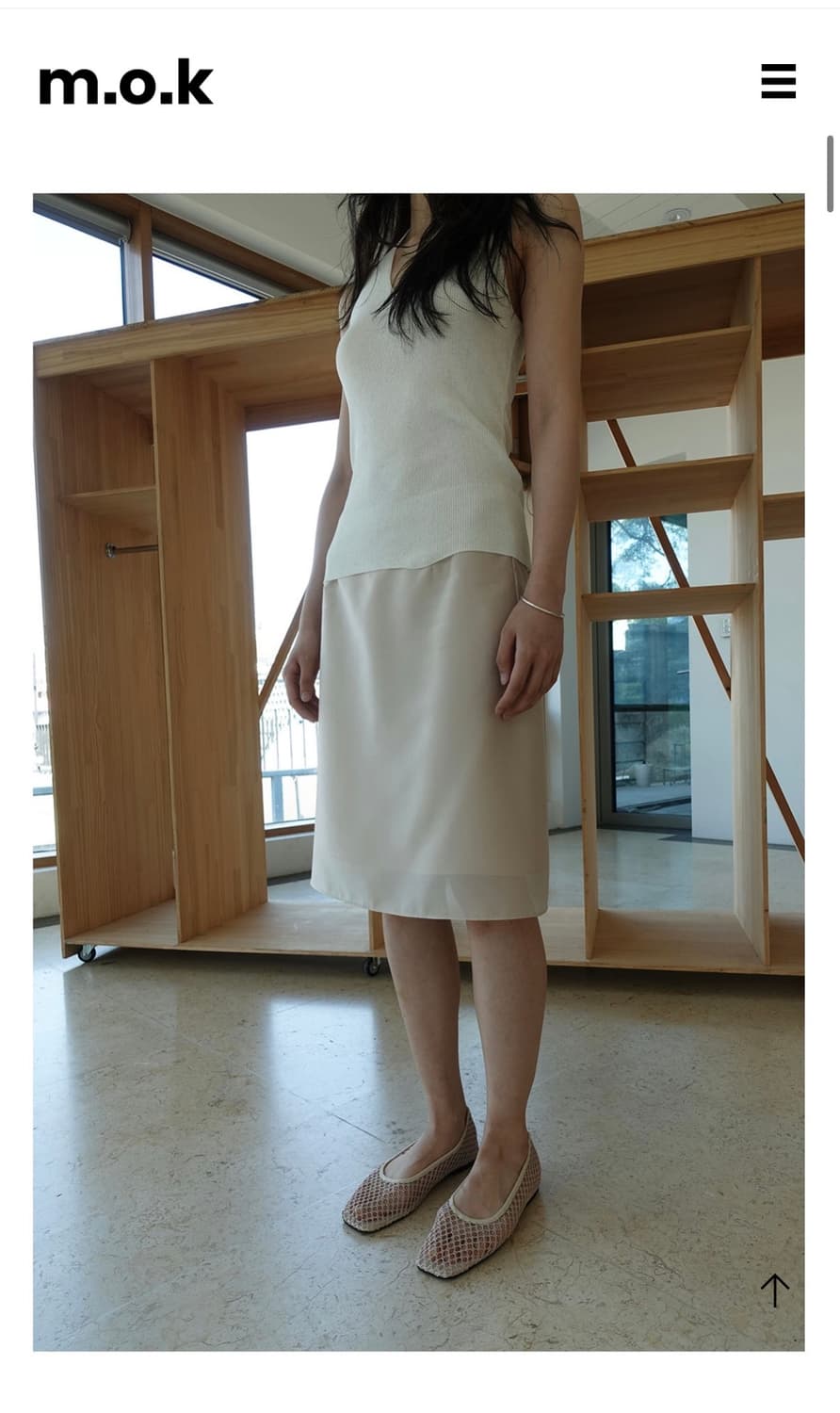 Pearl midi skirt 상품이미지2