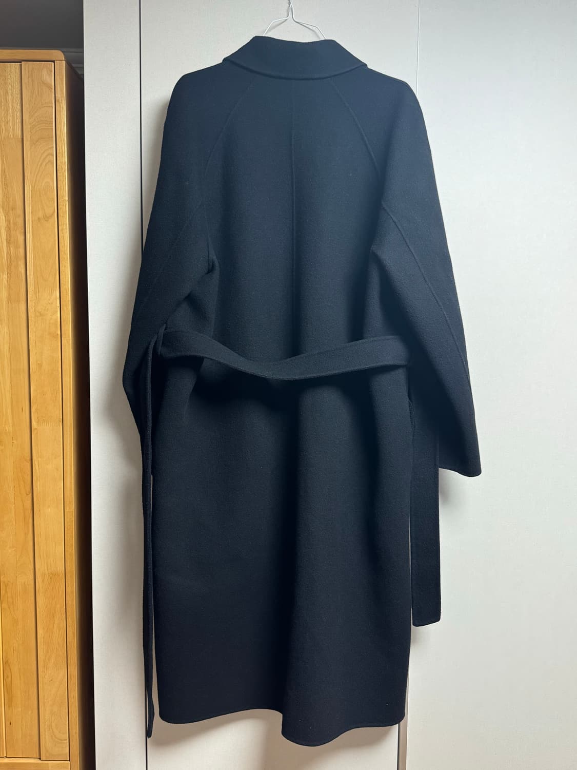 로서울 울 발마칸 코트 블랙 [U] Wool Balmacaan Coat 상품이미지9