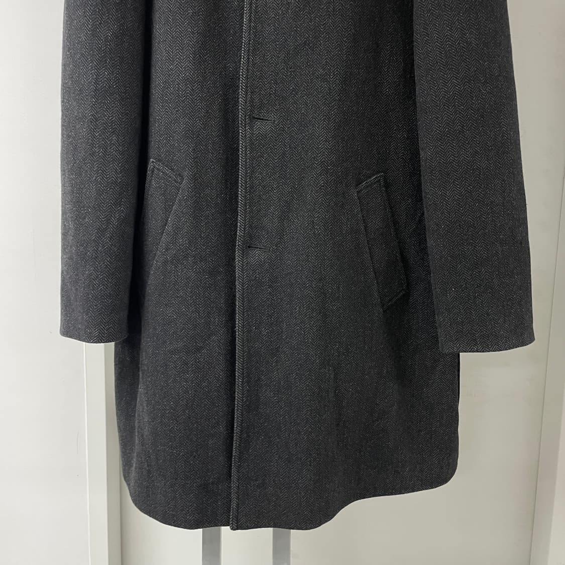 버버리 헤링본 코트 48R 상품이미지3