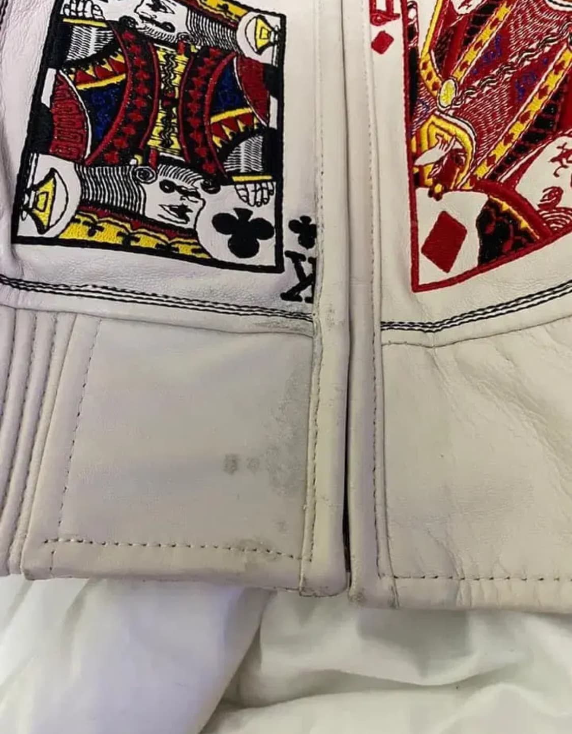 슈프림 양가죽 카드자켓 미디움 상품이미지5