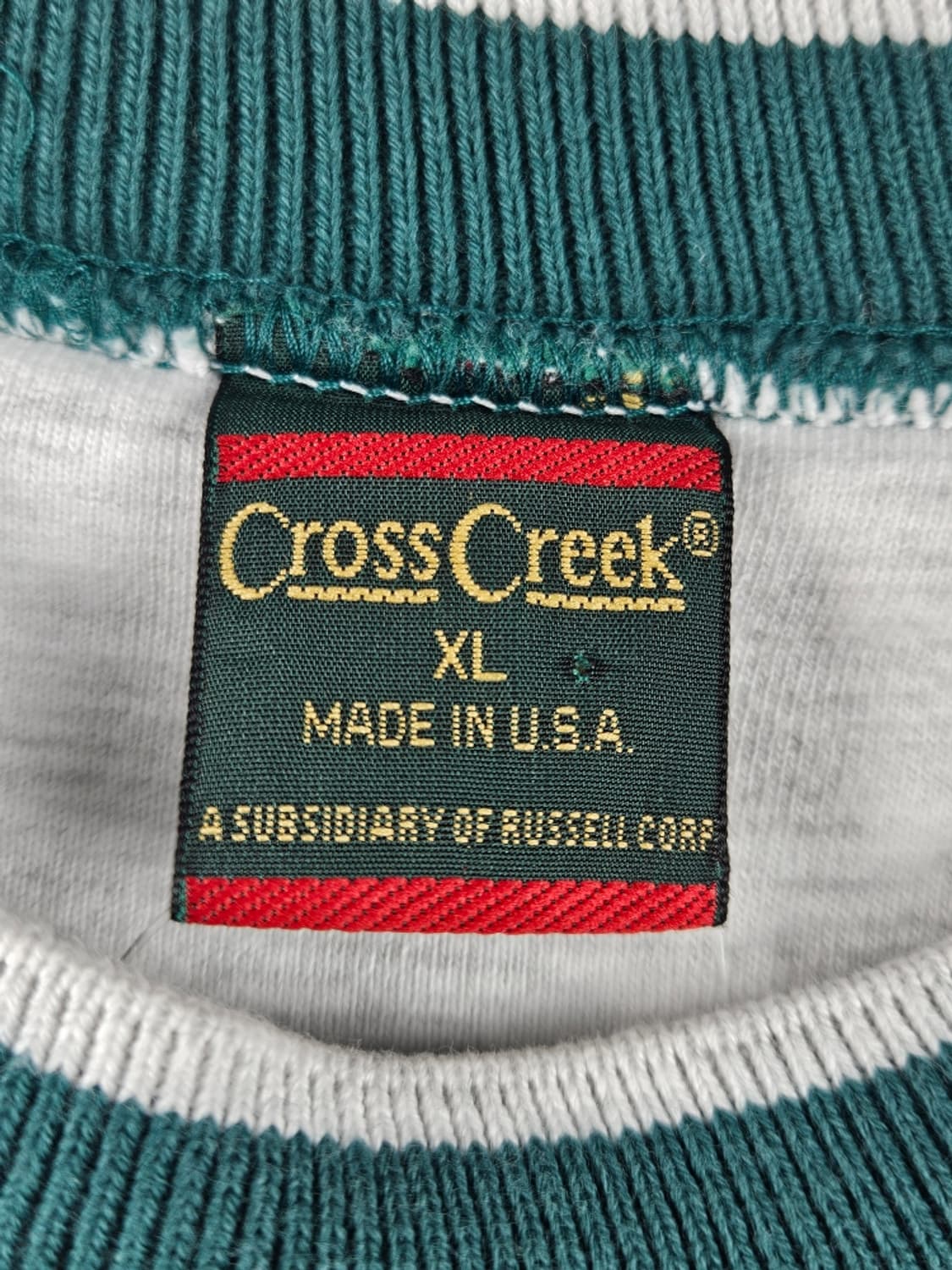 크로스크릭 언리미티드 아플리케 커스텀 맨투맨 스웻 셔츠 (XL)/9344 상품이미지9