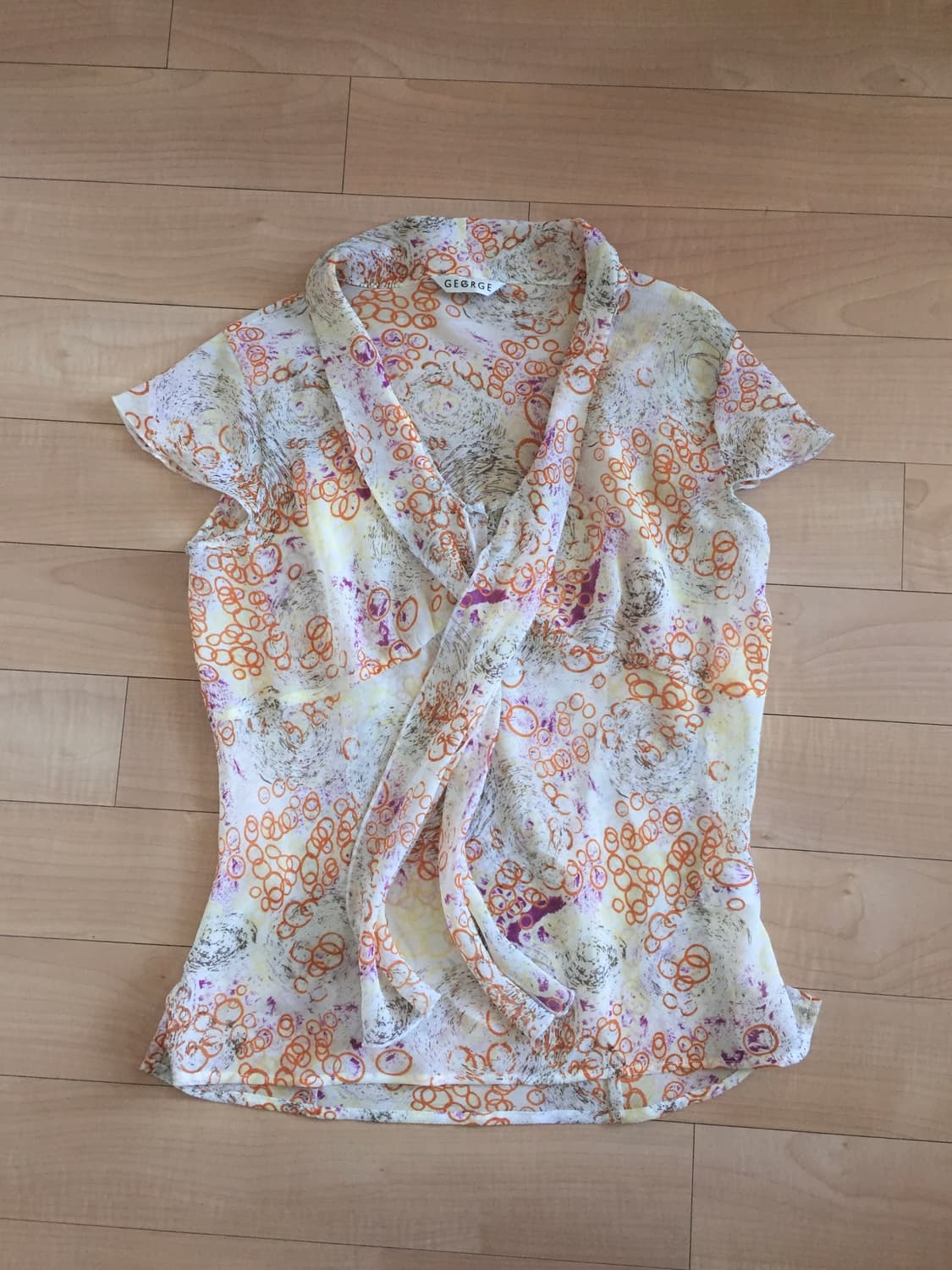 빈티지 여름블라우스 상품이미지4