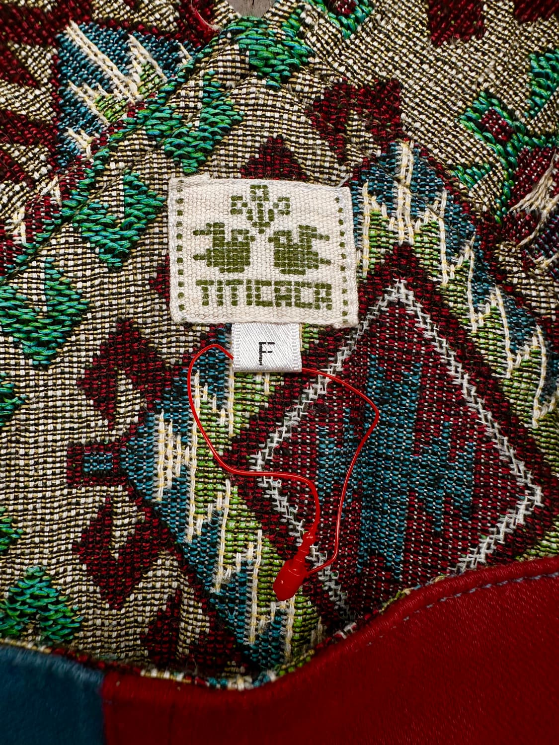 TITICACA의 빈티지 패치워크 에프론 상품이미지6