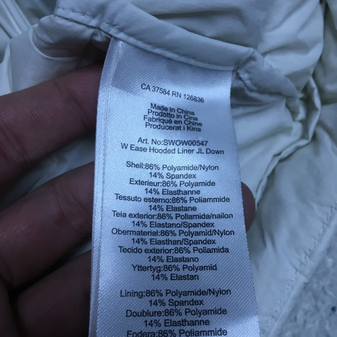 제이린드버그 여성 경량 패딩자켓 CC29 상품이미지2