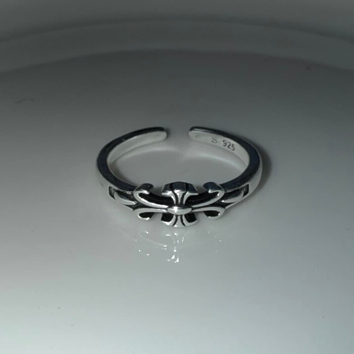 <남녀공용>실버925 오픈링 실버링 은반지 빈티지링 상품이미지2