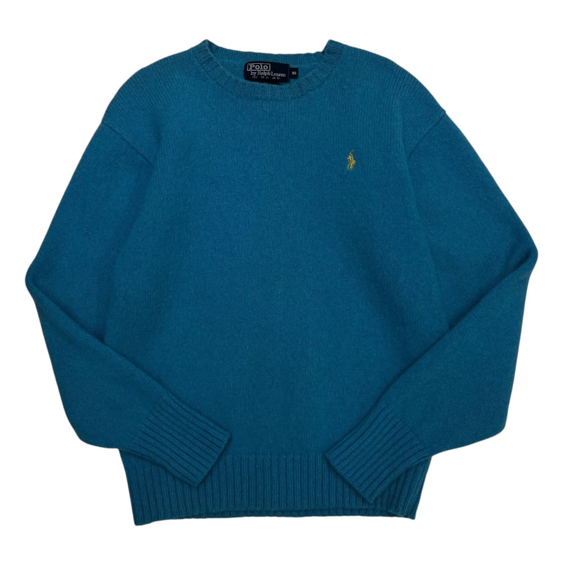 폴로 랄프로렌 옐로우포니 블루 니트 95 상품이미지2