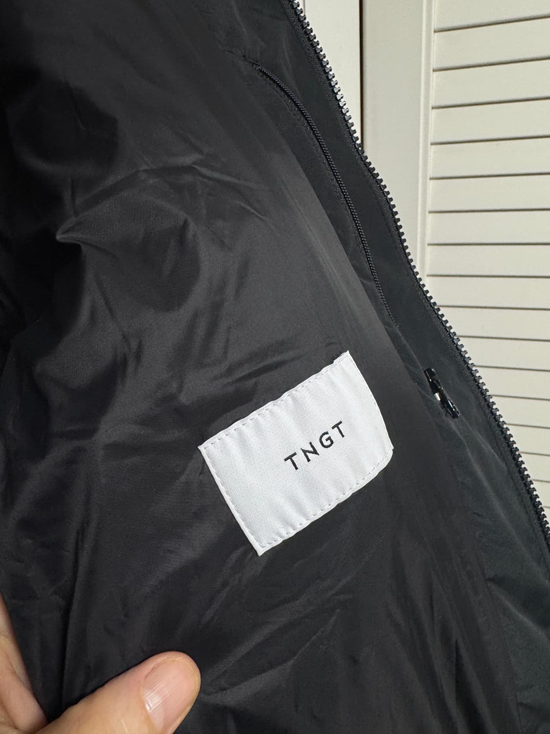 24FW TNGT 유러피안 구스 티구다 패딩 블랙 100 상품이미지2