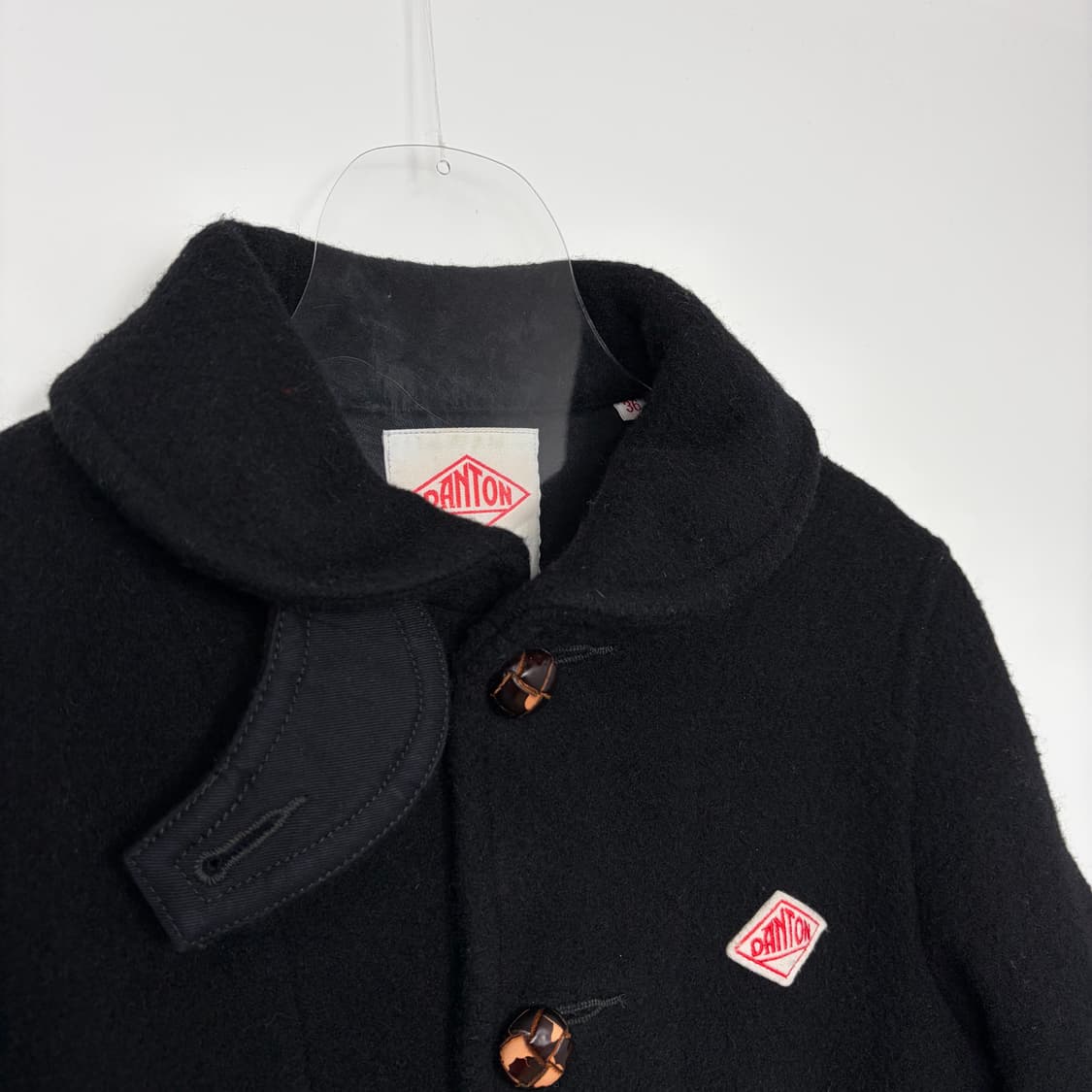 단톤 숄 카라 코트 상품이미지2