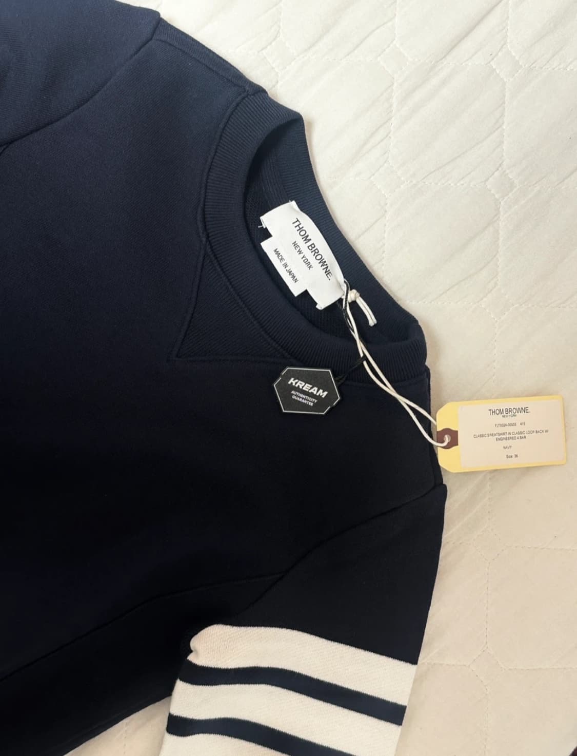 톰브라운 루프백 저지 니트 상품이미지2