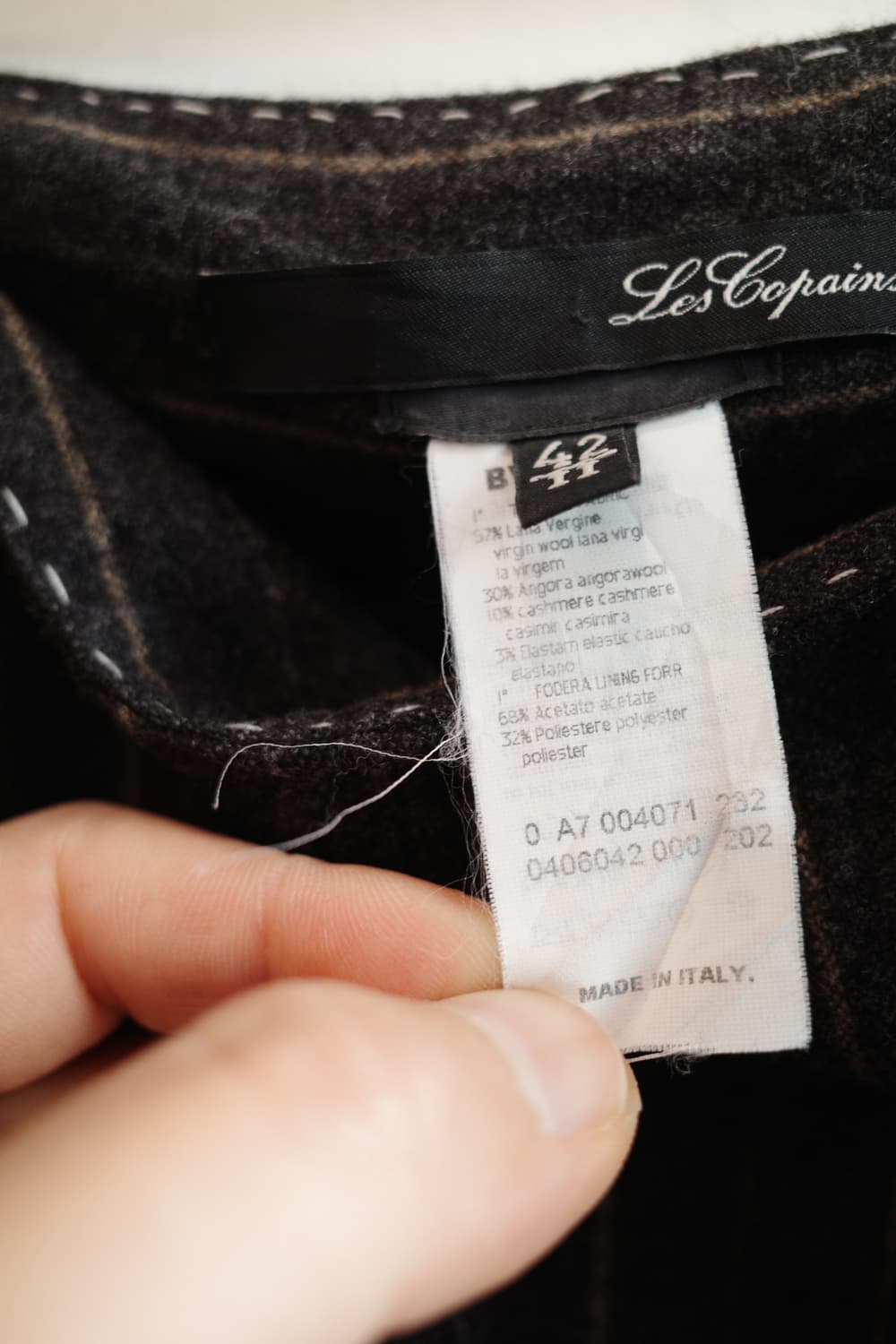 COLOMBO 콜롬보 앙고라&울 스커트 (28인치) 상품이미지5