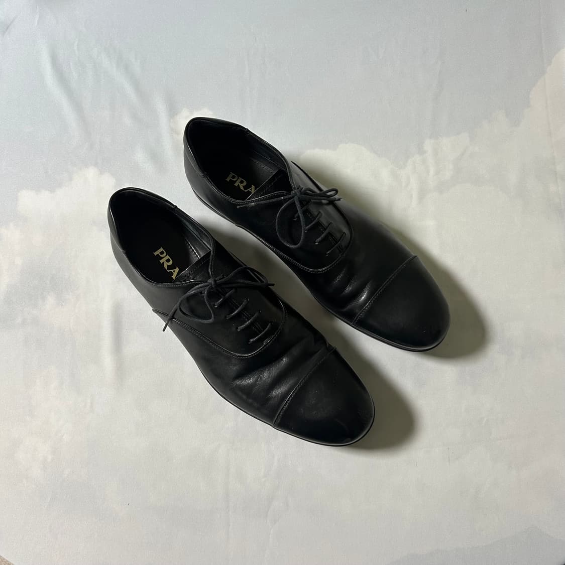 Prada sports cap toe derby shoes 상품이미지2