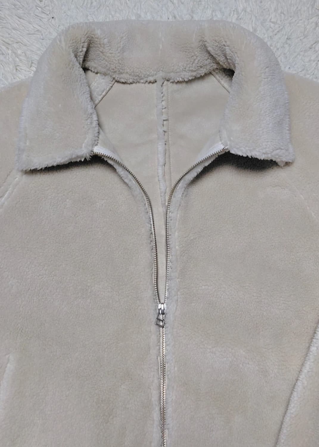 일본 SENSE OF PLACE 에코 스웨이드 자켓 (one size) 상품이미지4