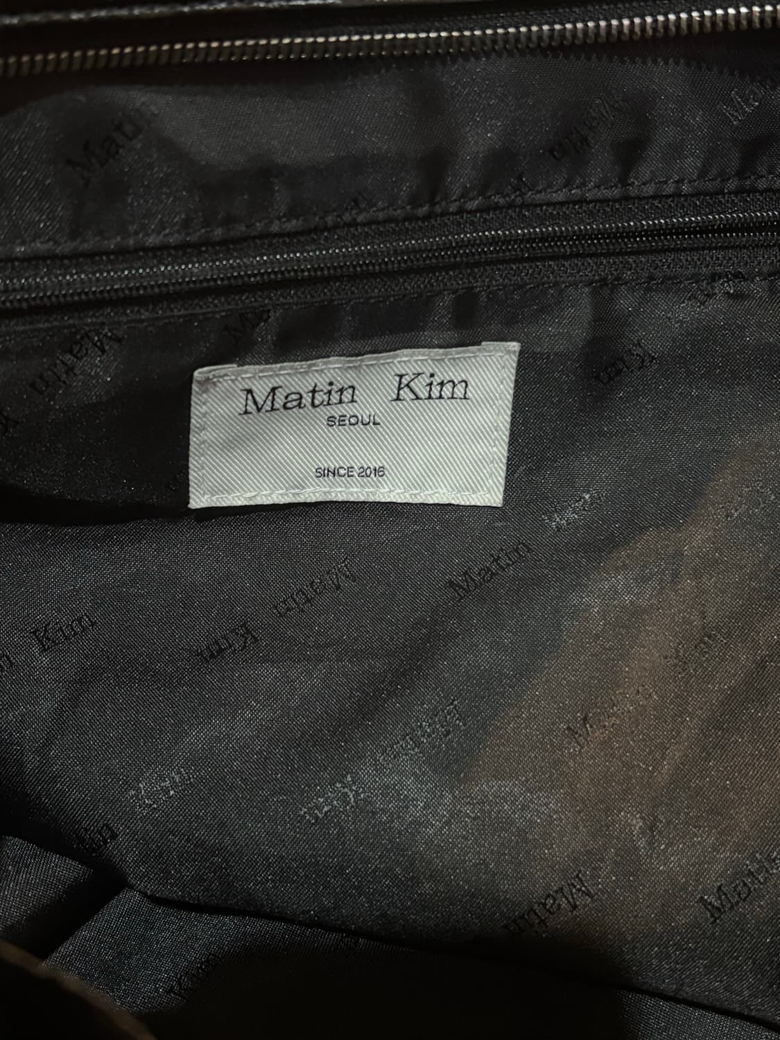 마뗑킴 포켓 셔링 리본 빅백 상품이미지8