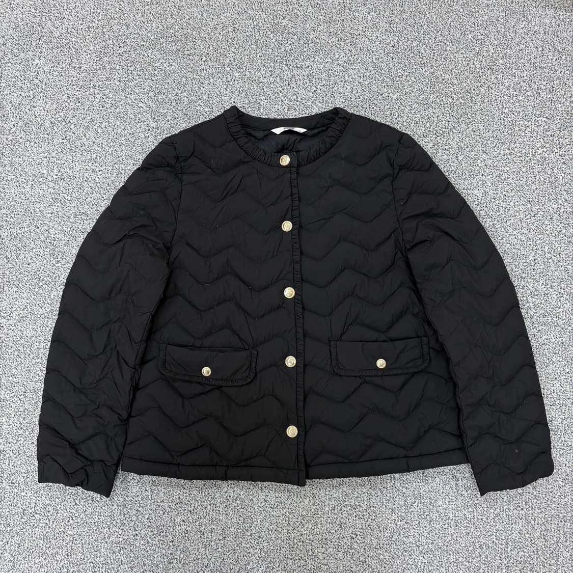 95 지센 덕다운 자켓 단추장식 0312J 상품이미지1