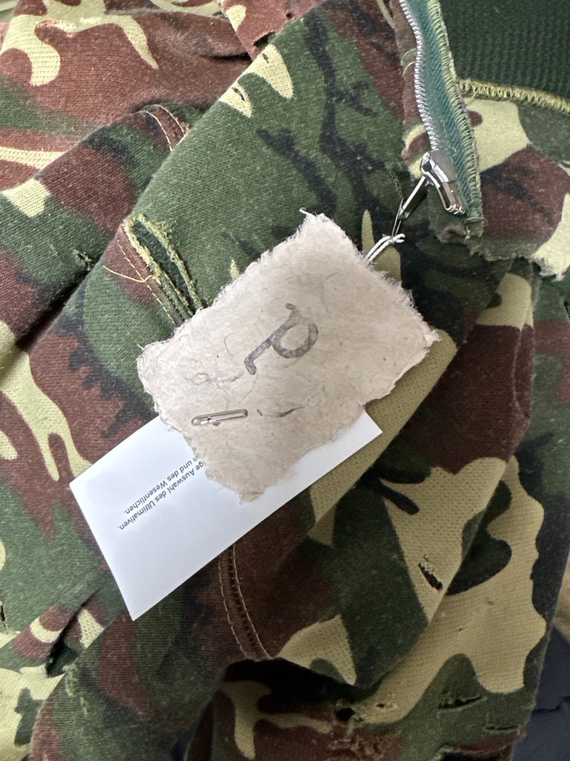 디트로이트 70년대 보온안감 카모 파카 상품이미지8