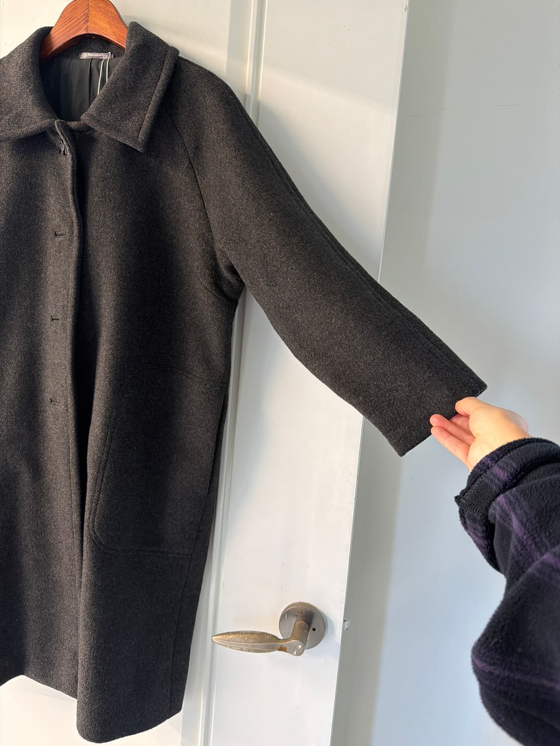 일본빈티지 클래식 롱코트 상품이미지8