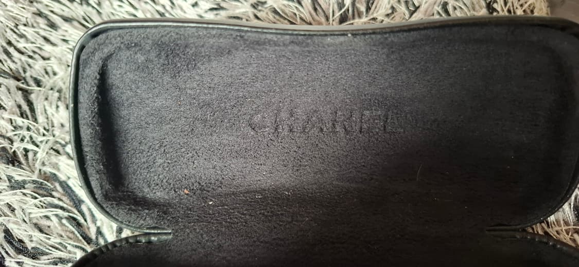 샤넬 안경테 블랙 금장 체인 안경테 상품이미지8