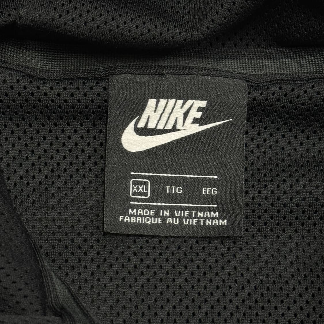 나이키 블랙블랙 후리스 후드집업 XXL 상품이미지6