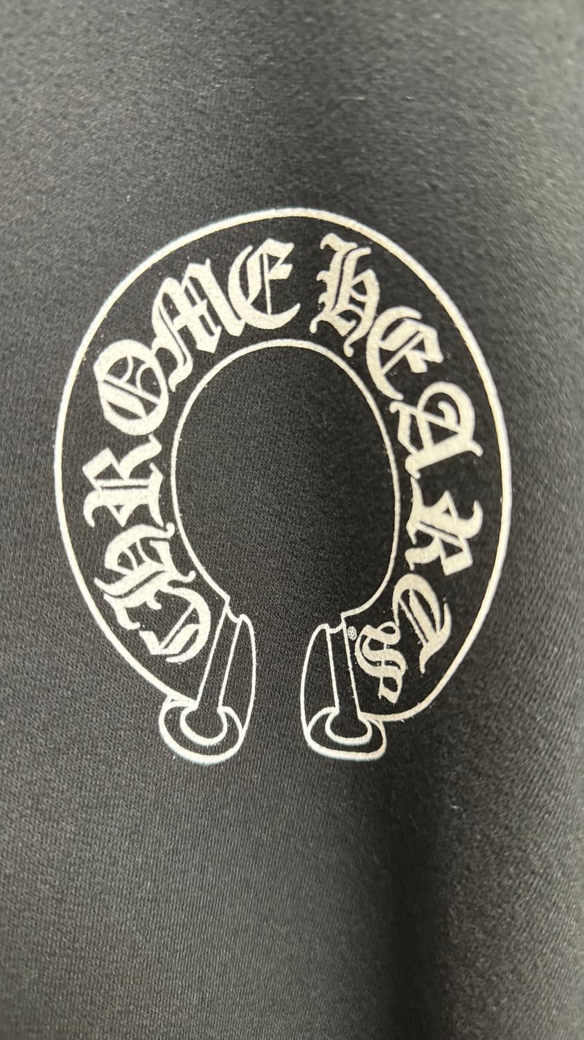 [XL] 크롬하츠 홀스슈 맨투맨 블랙 상품이미지3