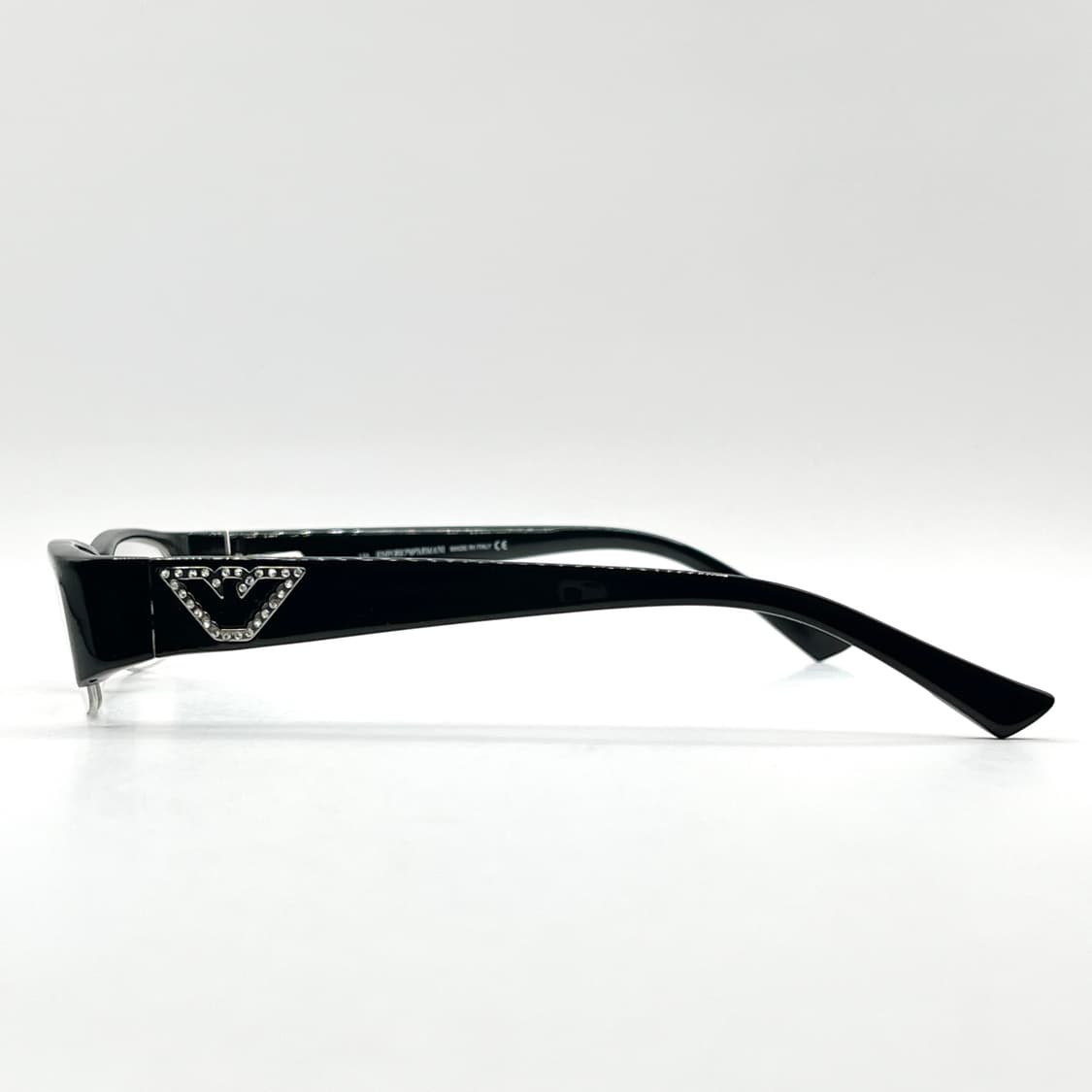 EMPORIO ARMANI 큐빅 반테 안경 상품이미지3