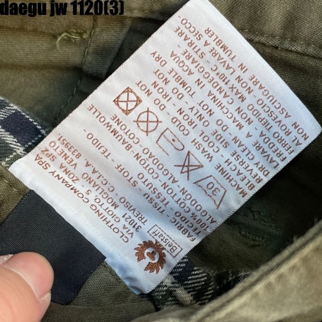 벨스타프 카고바지  상품이미지5