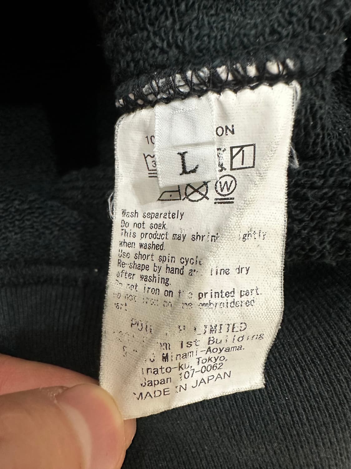 카브엠트 카드 19/1 블랙 맨투맨 상품이미지7