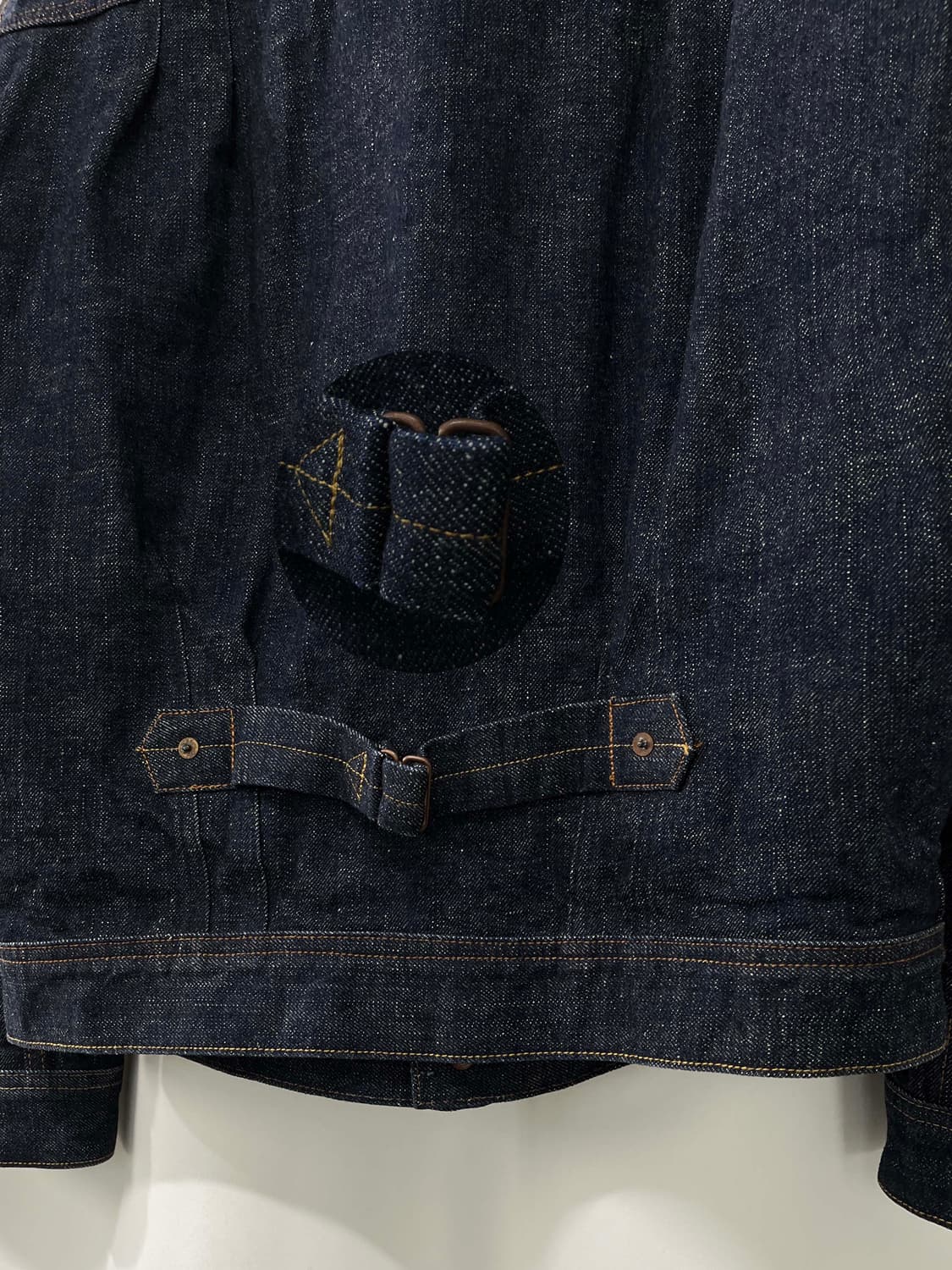 폴로 랄프로렌 type1 셀비지 데님 리지드 트러커 자켓 상품이미지9