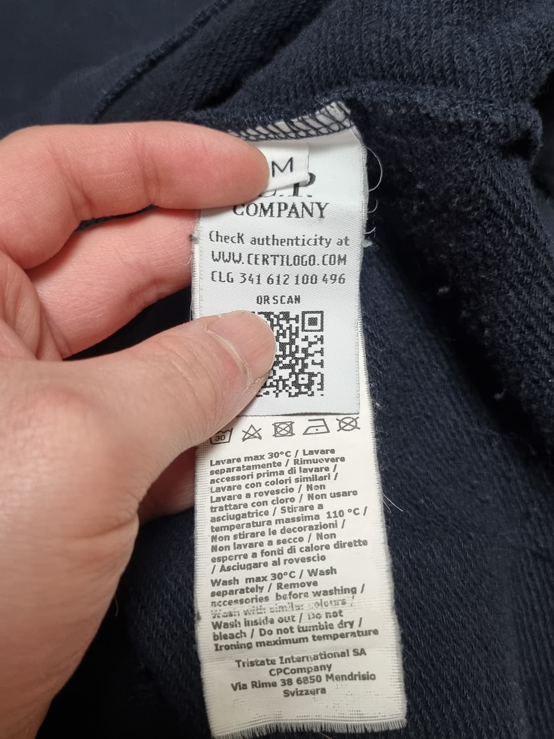 cp컴퍼니 렌즈 맨투맨 상품이미지3