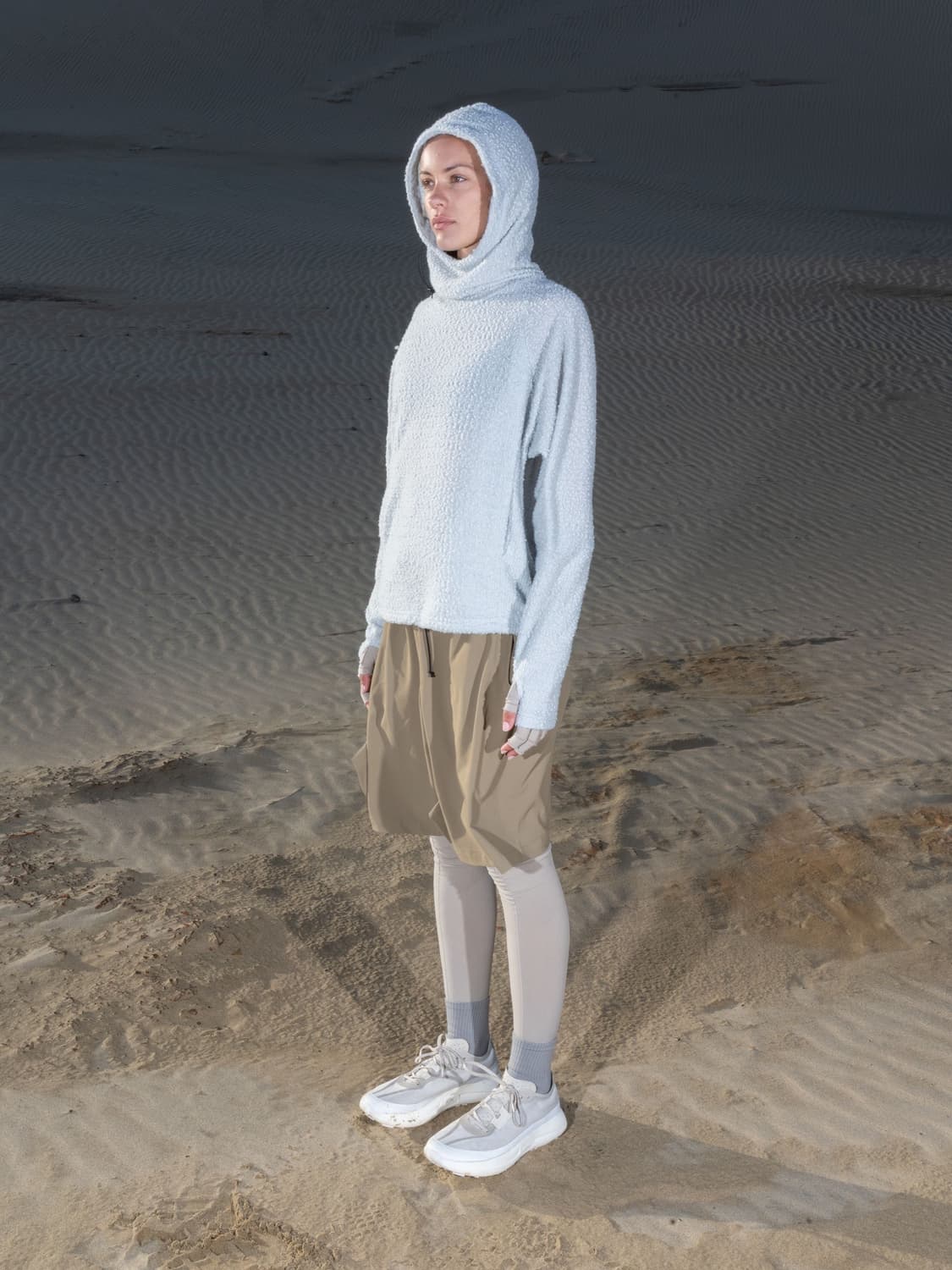 gnuhr / wool shag hoodie / size 3 상품이미지3