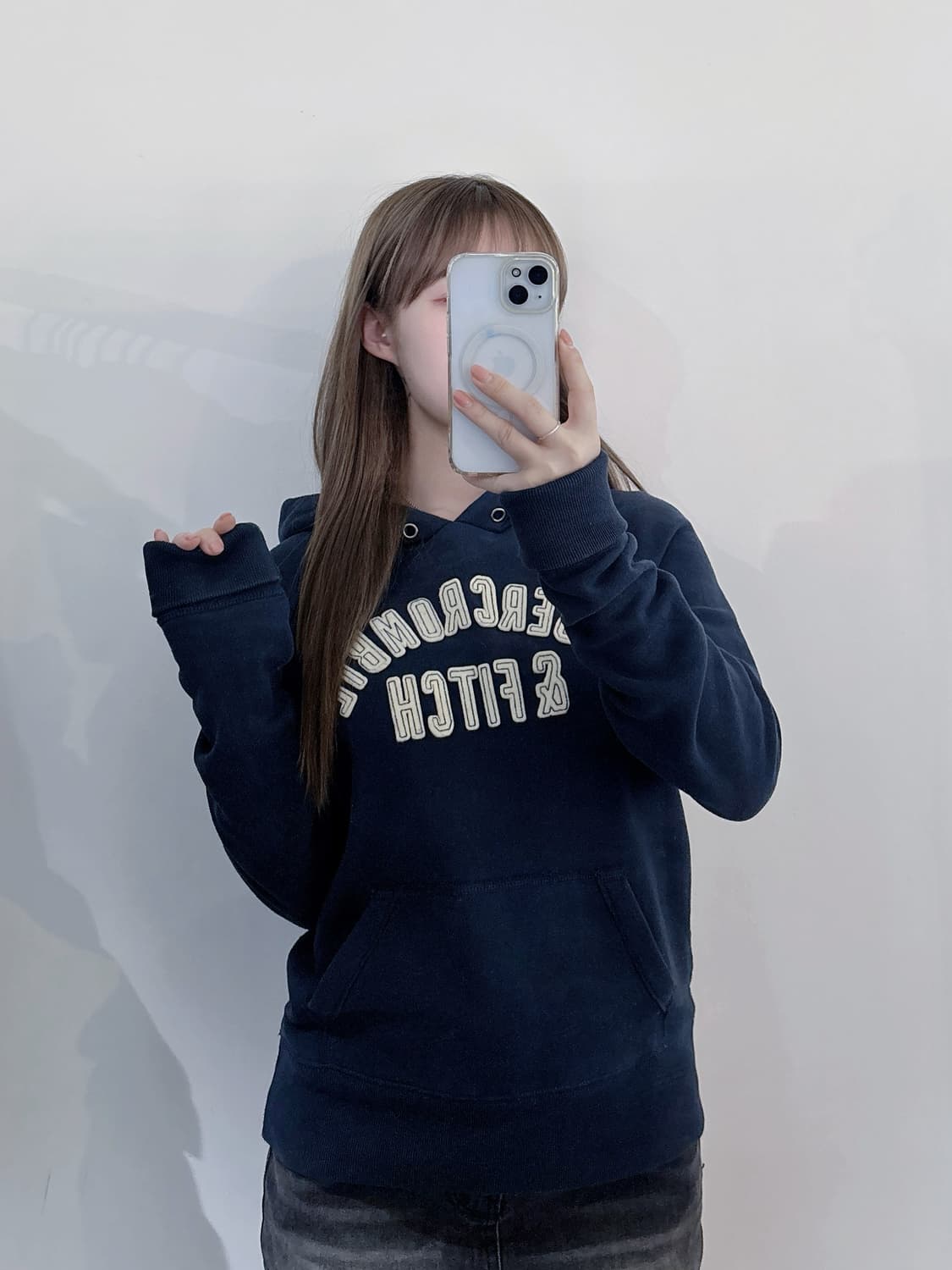 아베크롬비 스펠로고 후드 상품이미지2