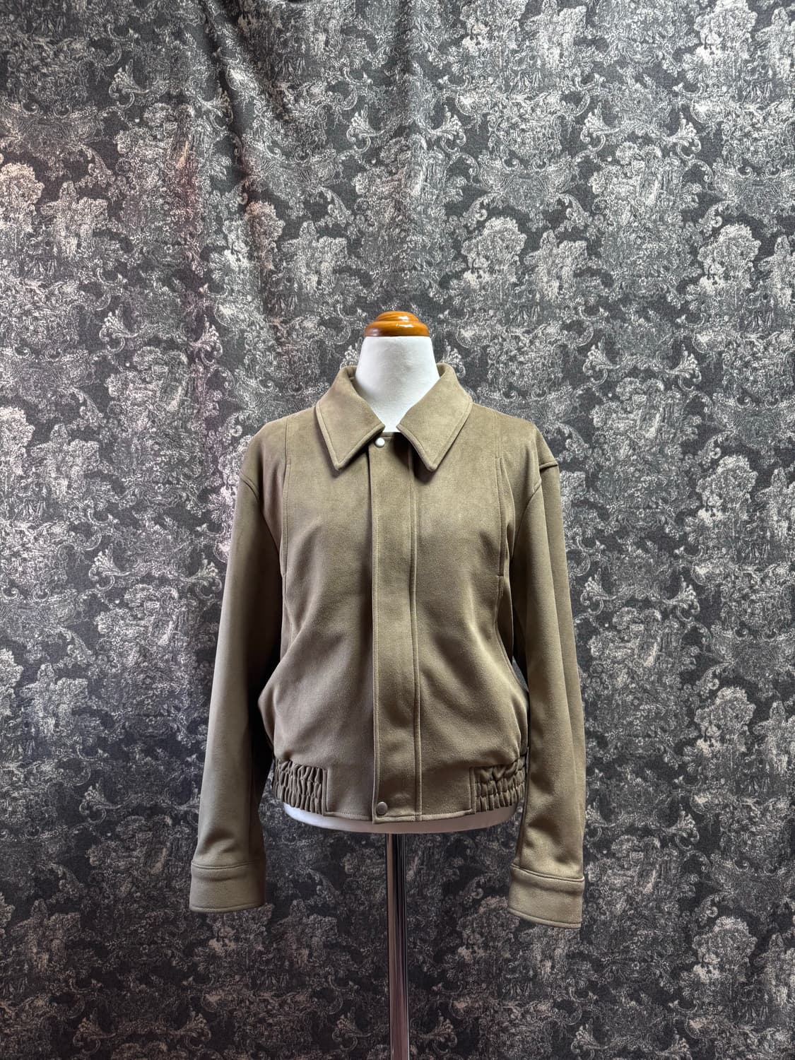 marspeople 크롭 스웨이드 자켓 상품이미지1