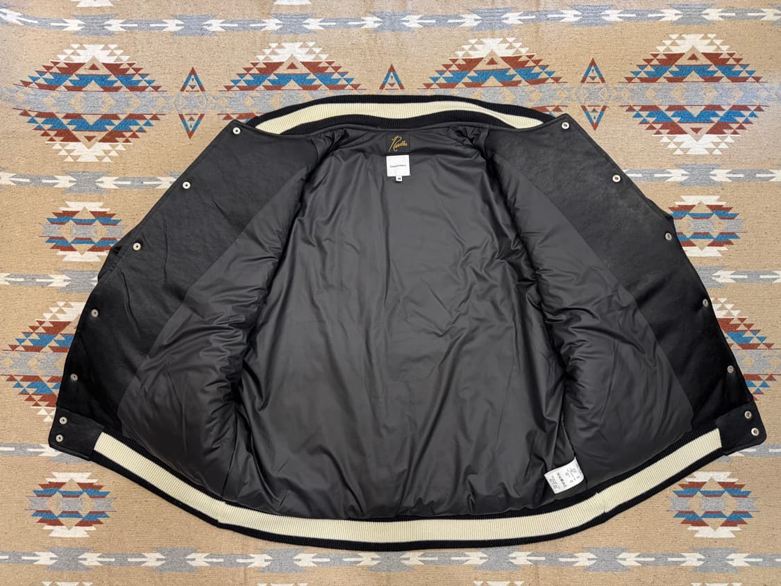 [L] 니들스 x 사스콰치패브릭스 어워드 사틴 자켓 블랙 상품이미지3