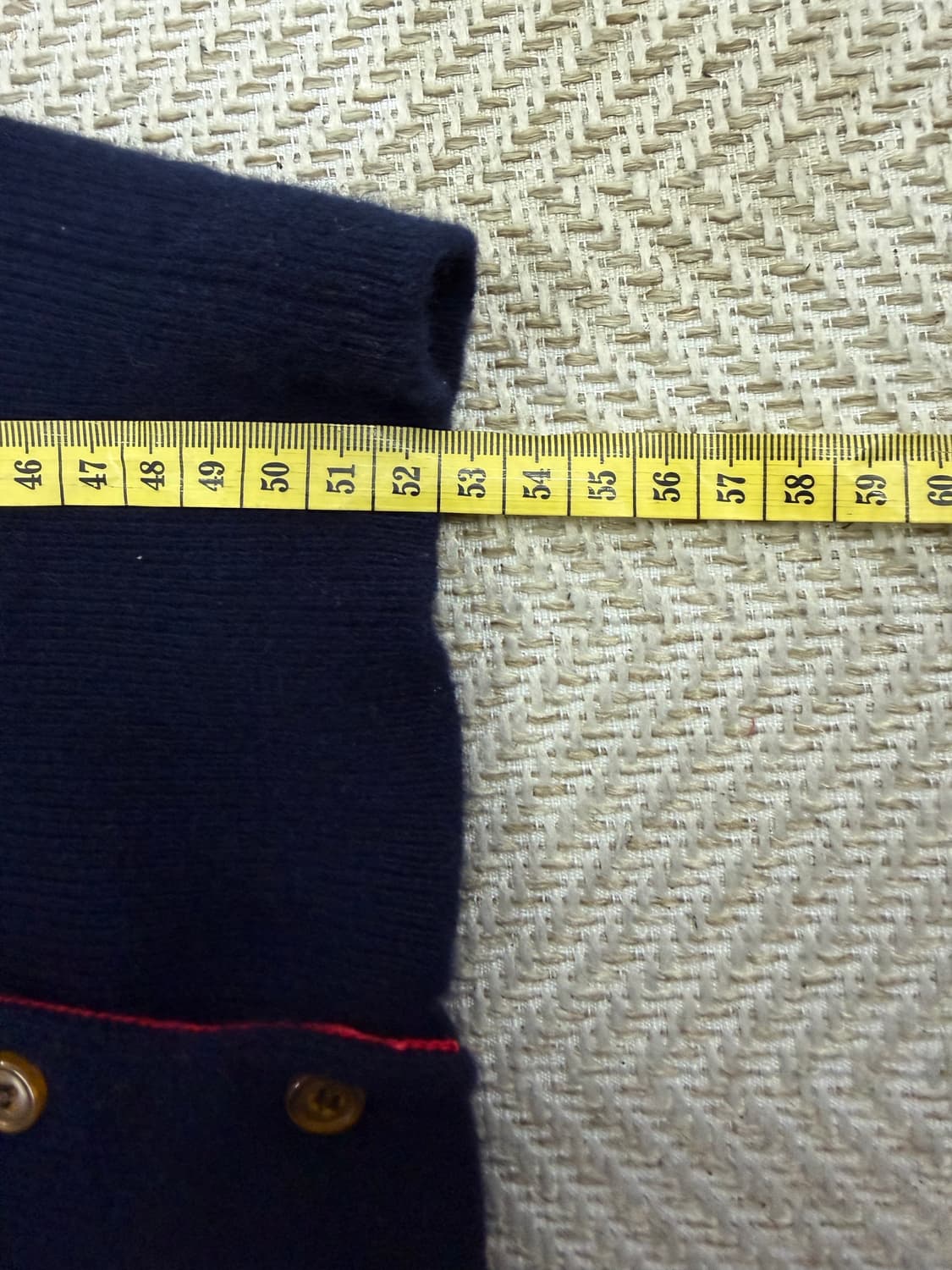 정품) 비비안웨스트우드 자수로고 네이비 가디건 1 상품이미지10